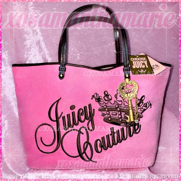 Juicy Couture Pink Tote Bag - Picture 2 of 16